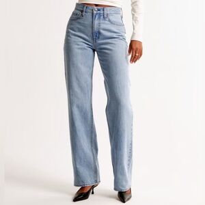 Abercrombie high rise The Loose 29/8s curve love